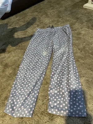 Liz Claiborne пижамы брюки гостиной брюки низ в горошек шнурок - L - Изображение 1 из 4