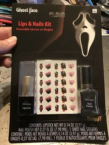 Ghost Face Lips & Nails Kit -NEW - Picture 1 of 2