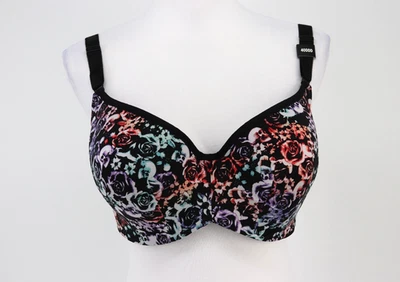 Torrid Curves Bra Womens Size 40DDD Floral Skulls Underwire Full Coverage New - Image 1 of 4