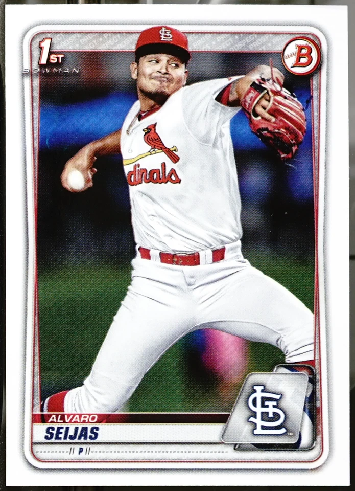 2020 Bowman - Prospects Baseball Alvaro Seijas #BP-60 NM - Image 1 of 1