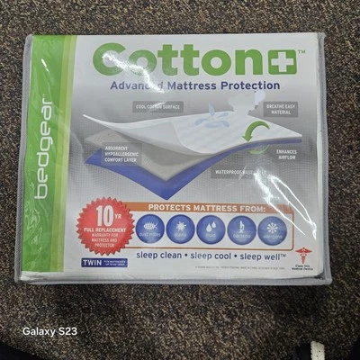 Nuevo Colchón Algodón Avanzado + Rendimiento Protector Doble Impermeable  Foto 1 de 4