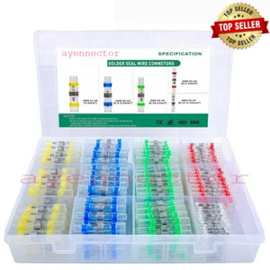 1000/400 Waterproof Solder Seal Sleeve Heat Shrink Wire Connectors Terminals kit - Picture 1 of 23