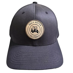 Travis Mathew California Hat Snapback Blue Golf Cart Logo Golfer Athleisure Cap - Picture 1 of 9