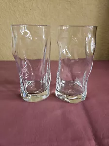 Bormioli Rocco Sorgente klar 2 flache Becher Longdrinkgläser 6" - Bild 1 von 9