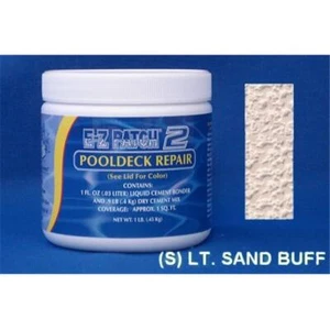 EZ Products EZP-016 3 No. POOLDECK REPAIR - - S LT. SAND BUFF EACH - Picture 1 of 1