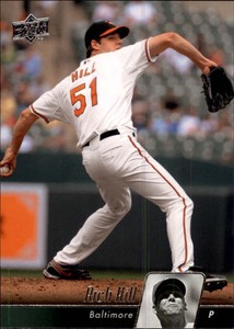 2010 Upper Deck Baltimore Orioles Baseball Card #90 Rich Hill