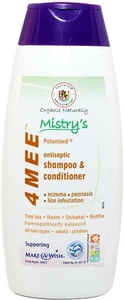 Mistry's 4MEE Antiseptic Shampoo & Conditioner (200ml) - Naturally Vegan - Picture 1 of 2