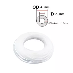 PTFE / Tubo de teflón / Tubo 4 mm o x 2 mm id, por metro, 1M/3 ft - Imagen 1 de 6
