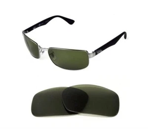 NEW POLARIZED REPLACEMENT G15 LENS FIT RAY BAN RB3529 58mm SUNGLASSES - Picture 1 of 6