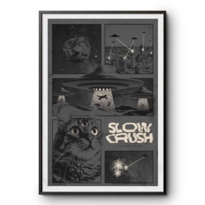 Slow Crush Live At Dunk! Fest 2025 Poster - Image 1 of 2