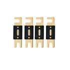 The Wires Zone High-Quality Gold Plated 250A Amp ANL Fuse (4 Pack)
