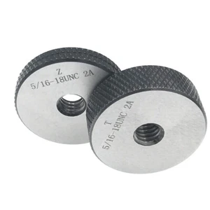 Thread Ring Gage 5/16-18 UNC 2A Thread Ring Gauge GO NOGO - Picture 1 of 4