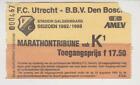 Sammler Used Ticket / Entrada FC Utrecht vs B.V.V. Den Bosch 16-08-1992