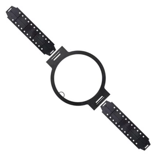 Pre Construction Rough-in Bracket For 6.5" In Ceiling Round Speaker Single Black - Picture 1 of 5