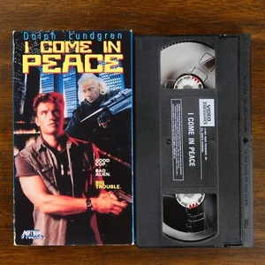 I Come In Peace / Dark Angel - VHS SciFi - Dolph Lundgren - GREAT CONDITION - Picture 1 of 8