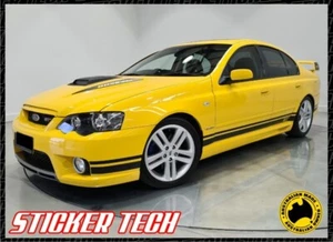 KIT DE RAYAS LATERALES FALCON BA GT 2005 CALCOMANÍA CALCOMANÍA TRAJE FORD BOSS 260 290 XR6 XR8 - Imagen 1 de 4