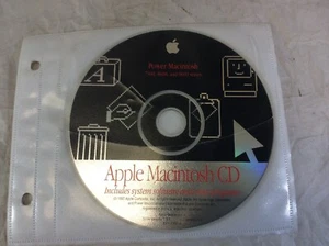 Apple Mac OS 7.5.5 CD Rare Vintage 7300 8600 9600 Power Macintosh Disc ONLY - Picture 1 of 3