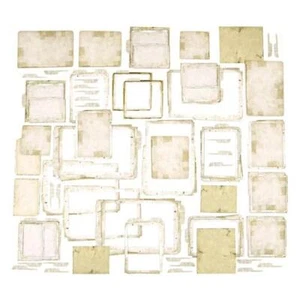 49 and Market Krafty Garden Chipboard Set - Stacked Frames 64pcs - Picture 1 of 3