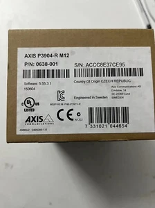 Axis P3904-R M12 / 0638-001 720P 1MP Dome IP Security Camera M12 jack/DHL/UPS - Picture 1 of 8