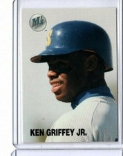 MLB 1991 Playball U.S.A. KEN GRIFFEY, JR. #91- 38 Seattle Mariners HOF