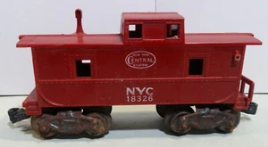 Marx NYC Red Caboose 18326 New York Central System O Scale - Picture 1 of 8