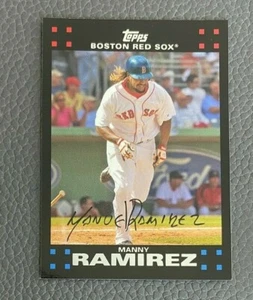 2007 Red Sox Topps #BOS2 Manny Ramirez Card  - Picture 1 of 2