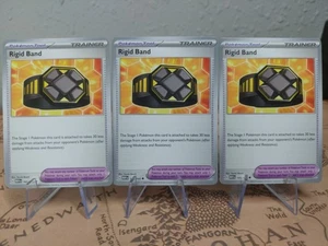 3x Rigid Band 165/165 Sv: Scarlet & Violet 151 Regular - Picture 1 of 1