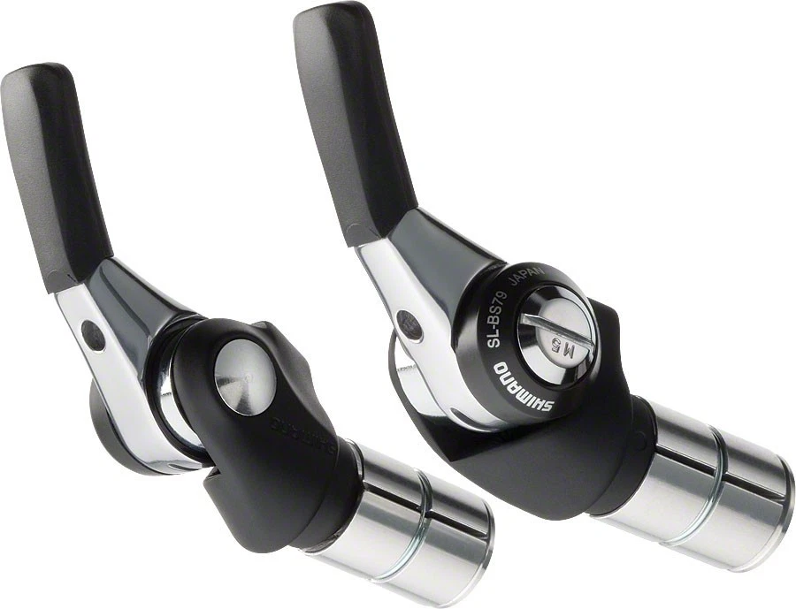 Shimano Dura-Ace SL-BS79 Double/Triple 10-Speed Bar End Shifters  - Image 1 of 1