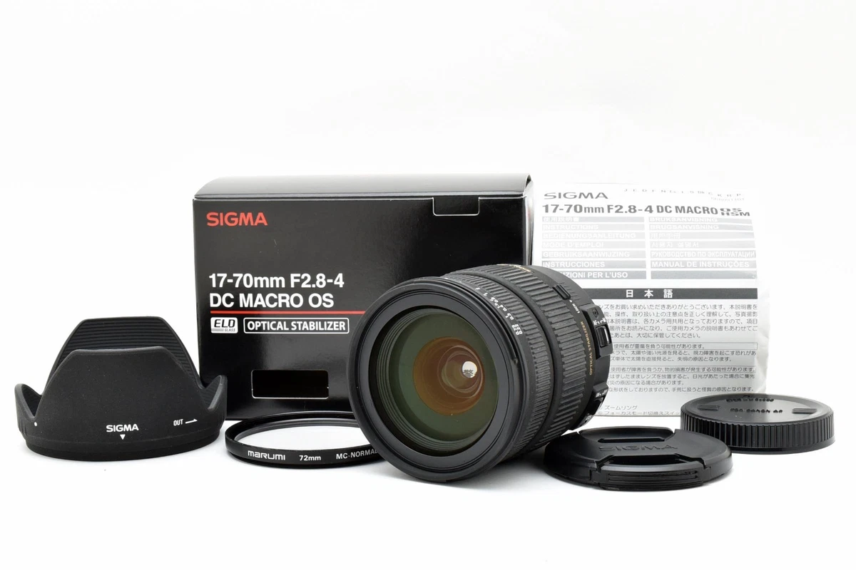 Sigma DC 17-70mm Focal Camera Lenses for sale | eBay