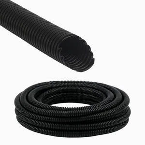 Leerrohr Wellrohr Flexrohr UV Solar Verlegung Kabelschutz Wellschlauch Auto KFZ - Bild 1 von 13