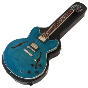 Gibson Used Gibson Custom Shop ES-335 Figured Trans Blue 2012 Made in Memphis - Picture 1 of 10