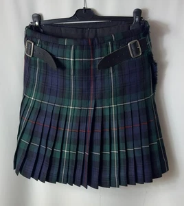 Macgregor Macduff  Kilt, Navy, Green,  Size Waist 34-38 - Picture 1 of 2
