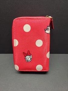 Mickey Mouse Disney Cath Kidston Zip And Snap Wallet - Picture 1 of 8