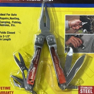 NEU Sheffield 12 in 1 Werkzeug 🔧 Zange Messer Schraubendreher EDC Pocket Power! - Bild 1 von 4