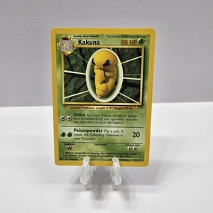Kakuna #033 Base Set Original Series WOTC Pokemon - Picture 1 of 2