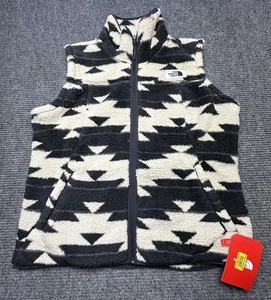 North Face Campshire Vest Womens XL Fleece Sherpa Aztec Pattern NFOA3PNP - Picture 1 of 8