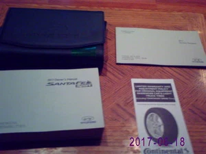 2017 HYUNDAI SANTAFE OWNER'S MANUAL KIT - CANADIAN EDITION - Bild 1 von 1