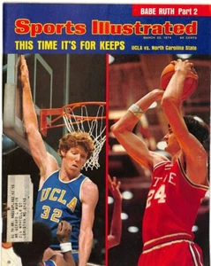 5 de marzo de 1974 Bill Walton UCLA Bruins vs. NC ST. Sports Illustrated Cover 181649 - Imagen 1 de 1
