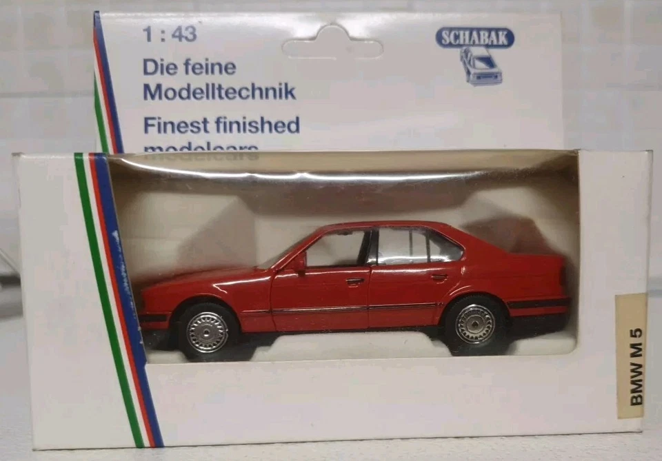  1/43 SCHABAK BMW M5  RARO.NO  MINICHAMPS BRUMM BANG BEST  VITESSE SOLIDO GAMA  - Immagine 1 di 4