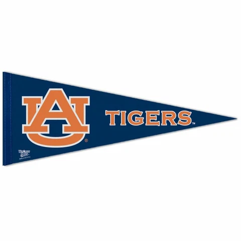 AUBURN TIGERS ROLL UP PREMIUM FELT PENNANT 12"x30" NEW WINCRAFT 🐯 Cover