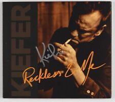 Kiefer Sutherland signed autograph CD Booklet JSA Reckless & Me