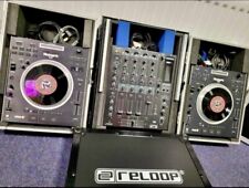 2 x Numark V7 motorized DJ Decks & ReLoop RMX60 Mixer