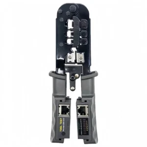Multifunctional Networking Cable Pliers Set Rj45 Crystal Head With Tester Tool - Afbeelding 1 van 8