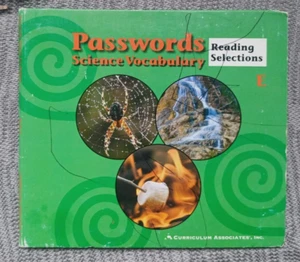 Passwords Science Vocabulary Reading Selections E (CD, 2007, Curriculum Associ.) - Picture 1 of 2