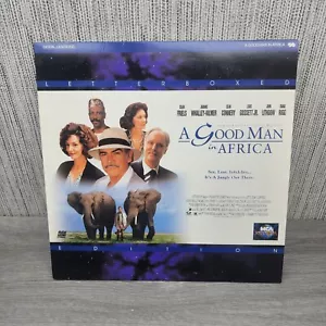 A GOOD MAN IN AFRICA Letterboxed Edition Laserdisc Sean Connery, Joanne Whaley-k - Imagen 1 de 2