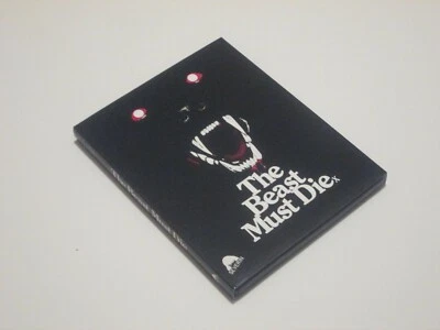 THE BEAST MUST DIE Blu-Ray Limited with RARE SLIPCOVER To 2000 Peter Cushing  - Image 1 of 2