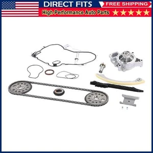 Kit de cadena de distribución con bomba de agua y junta de cubierta de distribución para Chevrolet Cavalier 2,2 L - Imagen 1 de 9