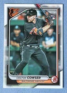 Colton Cowser 2024 Bowman #31 Rookie RC Paper Base Baltimore Orioles - Picture 1 of 2