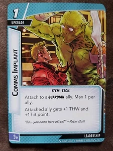 Marvel Champions LCG - Comms Implant x3 Leadership Karten Gamora - Bild 1 von 1