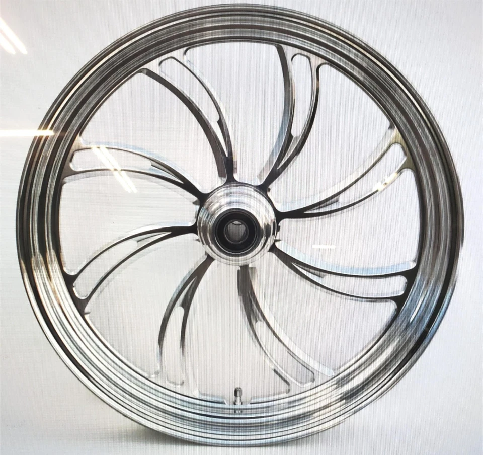 Excavadora de turismo Ultima Vortex rueda magnética delantera FLH 21 x 3,5 doble disco deslizante picadora Foto 1 de 1